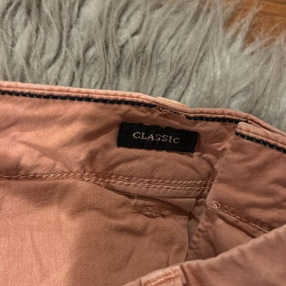 American eagle outfitters men’s classic salmon cotton shorts size 34 - Picture 3 of 5